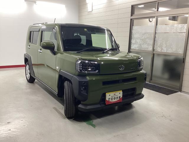 タフトＧ衝突被害軽減ブレーキ　横滑り防止装置　オートハイビーム　アイドリングストップ　ステアリングスイッチ　オートライト　キーフリーシステム　オートエアコン　マット　バイザー（岐阜県）の中古車