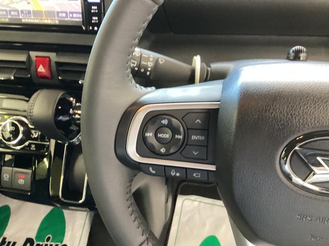 タントカスタムＲＳ衝突被害軽減ブレーキ　横滑り防止装置　オートハイビーム　アイドリングストップ　ステアリングスイッチ　オートライト　キーフリーシステム　オートエアコン　ナビ　ドラレコ　パノラマカメラ　ＥＴＣ　マット（岐阜県）の中古車