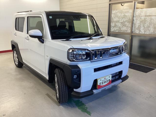 タフトＧターボ　クロムベンチャー衝突被害軽減ブレーキ　横滑り防止装置　オートハイビーム　アイドリングストップ　ステアリングスイッチ　オートライト　キーフリーシステム　オートエアコン　パノラマカメラ（岐阜県）の中古車