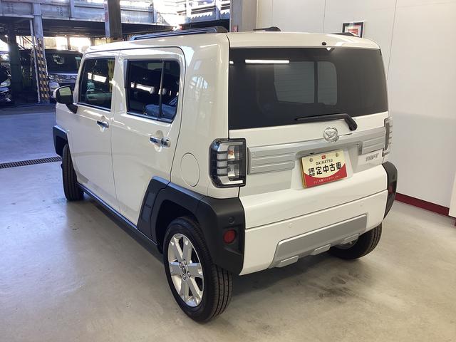 タフトＧターボ　クロムベンチャー衝突被害軽減ブレーキ　横滑り防止装置　オートハイビーム　アイドリングストップ　ステアリングスイッチ　オートライト　キーフリーシステム　オートエアコン　パノラマカメラ（岐阜県）の中古車