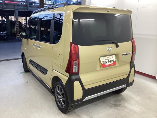 タントファンクロス衝突被害軽減ブレーキ　横滑り防止装置　オートハイビーム　アイドリングストップ　ステアリングスイッチ　オートライト　キーフリーシステム　オートエアコン　パノラマカメラ　マット　バイザー（岐阜県）の中古車