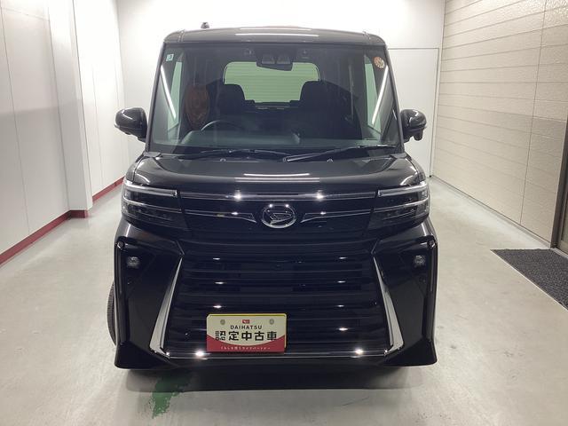 タントカスタムRS衝突被害軽減ブレーキ 横滑り防止装置 オートハイビーム アイドリングストップ ステアリングスイッチ オートライト キーフリー オートエアコン ナビ ドラレコ パノラマカメラ ETC マット バイザー(岐阜県)の中古車