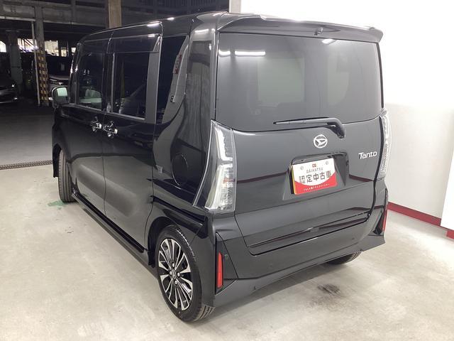 タントカスタムRS衝突被害軽減ブレーキ 横滑り防止装置 オートハイビーム アイドリングストップ ステアリングスイッチ オートライト キーフリー オートエアコン ナビ ドラレコ パノラマカメラ ETC マット バイザー(岐阜県)の中古車