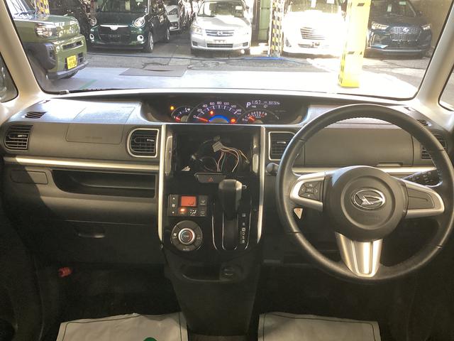 タントカスタムRS SA衝突被害軽減ブレーキ 横滑り防止装置 アイドリングストップ ステアリングスイッチ オートライト キーフリーシステム オートエアコン バックカメラ マット バイザー(岐阜県)の中古車