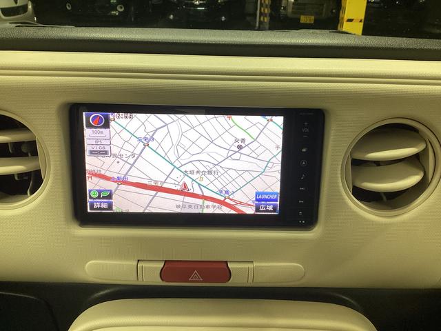 ミラココアココアＸエアコン　パワステ　ナビ　バックカメラ　アイドリングストップ　マット　バイザー（岐阜県）の中古車