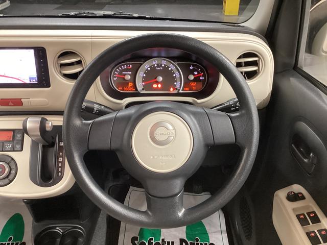 ミラココアココアＸエアコン　パワステ　ナビ　バックカメラ　アイドリングストップ　マット　バイザー（岐阜県）の中古車