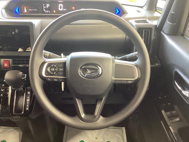 タントカスタムＸ衝突被害軽減ブレーキ　横滑り防止装置　オートハイビーム　アイドリングストップ　ステアリングスイッチ　オートライト　キーフリーシステム　オートエアコン　バックカメラ　マット　バイザー（岐阜県）の中古車