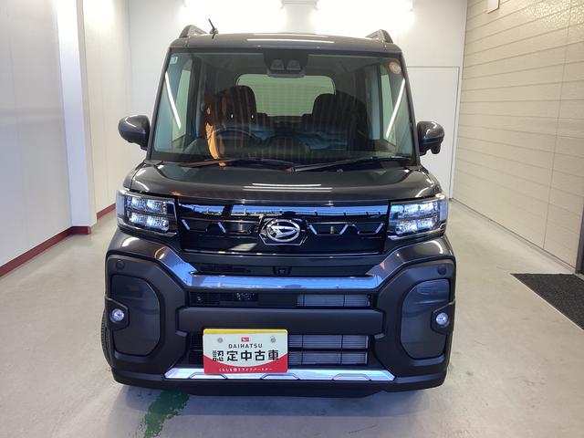 タントファンクロス衝突被害軽減ブレーキ　横滑り防止装置　オートハイビーム　アイドリングストップ　ステアリングスイッチ　オートライト　キーフリーシステム　オートエアコン　パノラマカメラ　マット　バイザー（岐阜県）の中古車