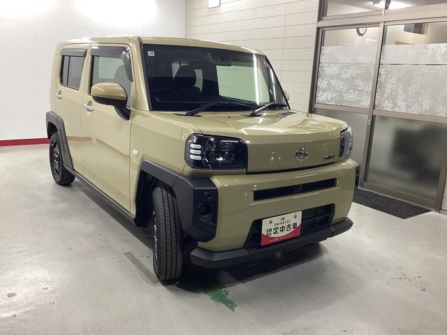 タフトＸ衝突被害軽減ブレーキ　横滑り防止装置　オートハイビーム　アイドリングストップ　ステアリングスイッチ　オートライト　キーフリーシステム　オートエアコン　パノラマカメラ　マット　バイザー（岐阜県）の中古車