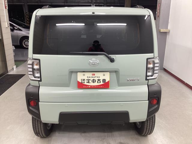 タフトＧ衝突被害軽減ブレーキ　横滑り防止装置　オートハイビーム　アイドリングストップ　ステアリングスイッチ　オートライト　キーフリーシステム　オートエアコン　マット　バイザー（岐阜県）の中古車