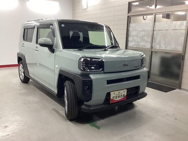 タフトＧ衝突被害軽減ブレーキ　横滑り防止装置　オートハイビーム　アイドリングストップ　ステアリングスイッチ　オートライト　キーフリーシステム　オートエアコン　マット　バイザー（岐阜県）の中古車