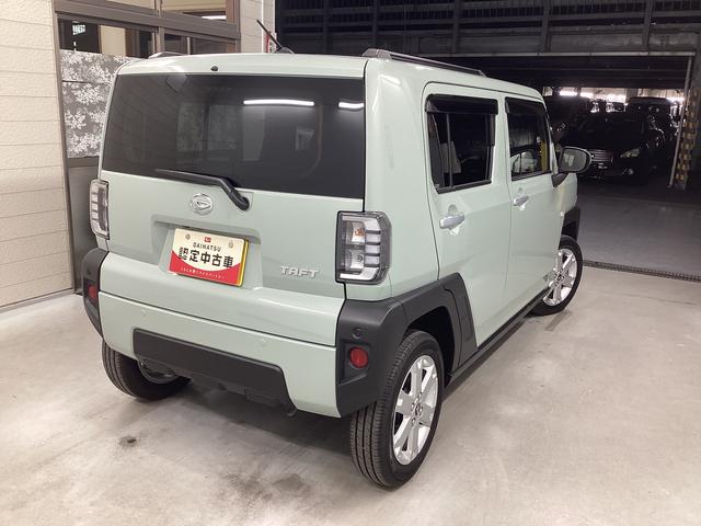 タフトＧ衝突被害軽減ブレーキ　横滑り防止装置　オートハイビーム　アイドリングストップ　ステアリングスイッチ　オートライト　キーフリーシステム　オートエアコン　マット　バイザー（岐阜県）の中古車