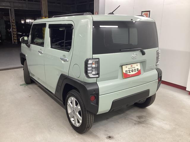 タフトＧ衝突被害軽減ブレーキ　横滑り防止装置　オートハイビーム　アイドリングストップ　ステアリングスイッチ　オートライト　キーフリーシステム　オートエアコン　マット　バイザー（岐阜県）の中古車