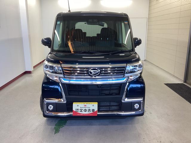 タントカスタムX トップエディションVS SAIII衝突被害軽減ブレーキ 横滑り防止装置 オートハイビーム アイドリングストップ ステアリングスイッチ オートライト キーフリーシステム ナビ パノラマカメラ ETC 社外ドラレコ マット バイザー(岐阜県)の中古車