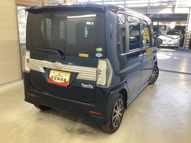 タントカスタムX トップエディションVS SAIII衝突被害軽減ブレーキ 横滑り防止装置 オートハイビーム アイドリングストップ ステアリングスイッチ オートライト キーフリーシステム ナビ パノラマカメラ ETC 社外ドラレコ マット バイザー(岐阜県)の中古車