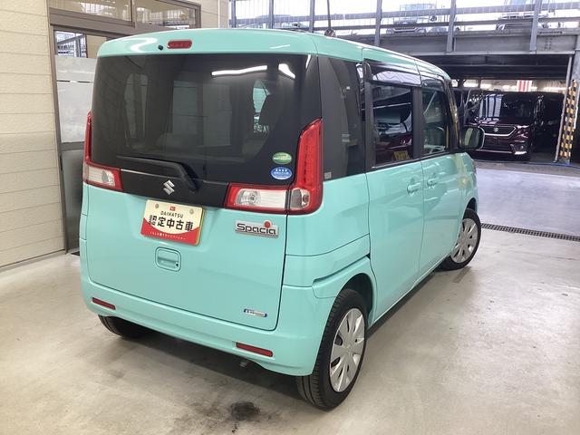 スペーシアＧエアコン　パワステ　ＣＤチューナー　アイドリングストップ　マット　バイザー（岐阜県）の中古車