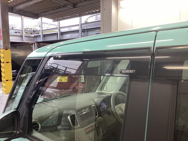 スペーシアＧエアコン　パワステ　ＣＤチューナー　アイドリングストップ　マット　バイザー（岐阜県）の中古車