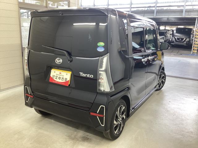 タントカスタムＸセレクション衝突被害軽減ブレーキ　横滑り防止装置　オートハイビーム　アイドリングストップ　ステアリングスイッチ　オートライト　キーフリーシステム　オートエアコン　ナビ　ドラレコ　パノラマカメラ　マット　バイザー（岐阜県）の中古車