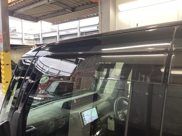 タントカスタムＸセレクション衝突被害軽減ブレーキ　横滑り防止装置　オートハイビーム　アイドリングストップ　ステアリングスイッチ　オートライト　キーフリーシステム　オートエアコン　ナビ　ドラレコ　パノラマカメラ　マット　バイザー（岐阜県）の中古車