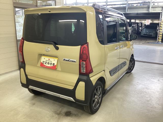 タントファンクロス衝突被害軽減ブレーキ 横滑り防止装置 オートハイビーム アイドリングストップ ステアリングスイッチ オートライト キーフリー オートエアコン ナビ ドラレコ パノラマカメラ ETC マット バイザー(岐阜県)の中古車