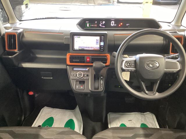 タントファンクロス衝突被害軽減ブレーキ 横滑り防止装置 オートハイビーム アイドリングストップ ステアリングスイッチ オートライト キーフリー オートエアコン ナビ ドラレコ パノラマカメラ ETC マット バイザー(岐阜県)の中古車