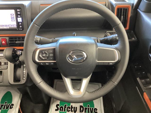 タントファンクロスターボ衝突被害軽減ブレーキ 横滑り防止装置 オートハイビーム アイドリングストップ ステアリングスイッチ オートライト キーフリーシステム オートエアコン ナビ ドラレコ パノラマカメラ ETC マット(岐阜県)の中古車