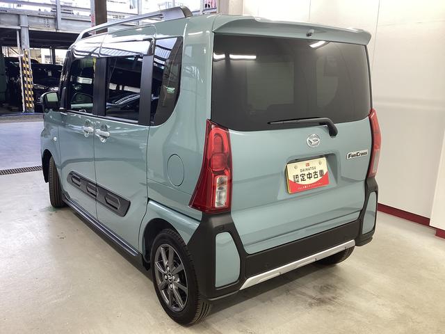 タントファンクロス衝突被害軽減ブレーキ　横滑り防止装置　オートハイビーム　アイドリングストップ　ステアリングスイッチ　オートライト　キーフリーシステム　オートエアコン　パノラマカメラ　マット　バイザー（岐阜県）の中古車