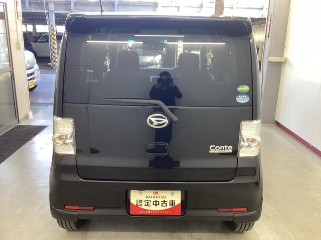 ムーヴコンテカスタム Gエアコン パワステ キーフリー 社外ナビ バックカメラ アイドリングストップ HIDヘッドライト マット バイザー(岐阜県)の中古車