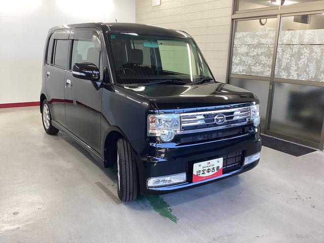 ムーヴコンテカスタム Gエアコン パワステ キーフリー 社外ナビ バックカメラ アイドリングストップ HIDヘッドライト マット バイザー(岐阜県)の中古車