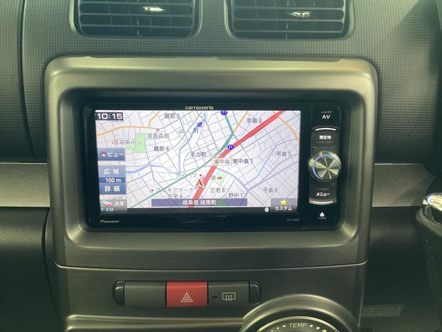 ムーヴコンテカスタム Gエアコン パワステ キーフリー 社外ナビ バックカメラ アイドリングストップ HIDヘッドライト マット バイザー(岐阜県)の中古車