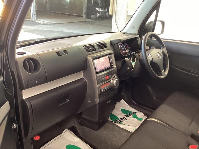 ムーヴコンテカスタム Gエアコン パワステ キーフリー 社外ナビ バックカメラ アイドリングストップ HIDヘッドライト マット バイザー(岐阜県)の中古車