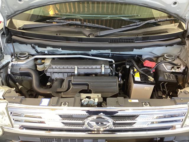 ムーヴコンテカスタム Gエアコン パワステ キーフリー 社外ナビ バックカメラ アイドリングストップ HIDヘッドライト マット バイザー(岐阜県)の中古車