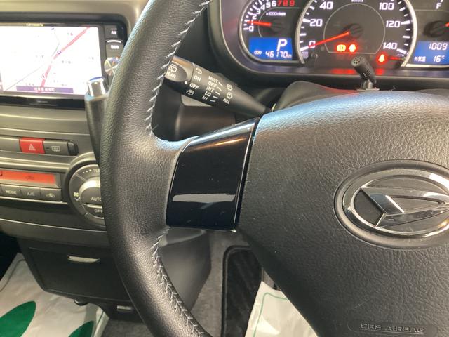 ムーヴコンテカスタム Gエアコン パワステ キーフリー 社外ナビ バックカメラ アイドリングストップ HIDヘッドライト マット バイザー(岐阜県)の中古車