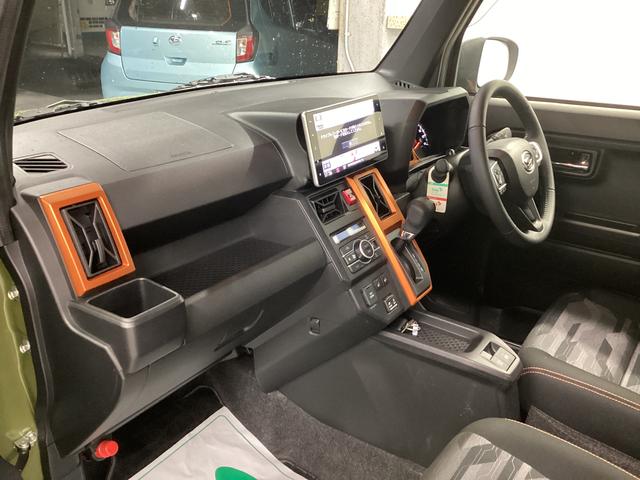 タフトＧターボ衝突被害軽減ブレーキ　横滑り防止装置　オートハイビーム　アイドリングストップ　ステアリングスイッチ　オートライト　キーフリーシステム　オートエアコン　ナビ　ドラレコ　パノラマカメラ　マット　バイザー（岐阜県）の中古車