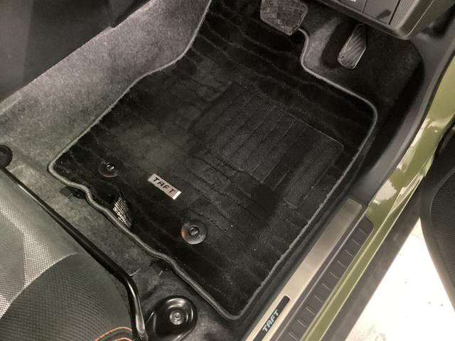 タフトＧターボ衝突被害軽減ブレーキ　横滑り防止装置　オートハイビーム　アイドリングストップ　ステアリングスイッチ　オートライト　キーフリーシステム　オートエアコン　ナビ　ドラレコ　パノラマカメラ　マット　バイザー（岐阜県）の中古車