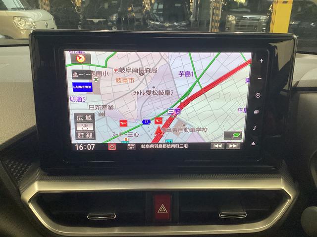 ロッキーＧ衝突被害軽減ブレーキ　横滑り防止装置　オートハイビーム　アイドリングストップ　ステアリングスイッチ　オートライト　キーフリー　オートエアコン　ナビ　ドラレコ　パノラマカメラ　ＥＴＣ　マット　バイザー（岐阜県）の中古車