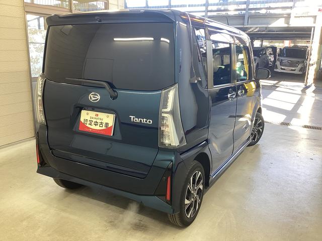 タントカスタムX衝突被害軽減ブレーキ 横滑り防止装置 オートハイビーム アイドリングストップ ステアリングスイッチ オートライト キーフリー オートエアコン ナビ ドラレコ パノラマカメラ ETC マット バイザー(岐阜県)の中古車
