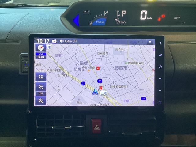 タントカスタムX衝突被害軽減ブレーキ 横滑り防止装置 オートハイビーム アイドリングストップ ステアリングスイッチ オートライト キーフリー オートエアコン ナビ ドラレコ パノラマカメラ ETC マット バイザー(岐阜県)の中古車