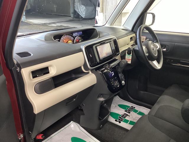 ムーヴキャンバスＧブラックインテリアリミテッド　ＳＡIII衝突被害軽減ブレーキ　横滑り防止装置　オートハイビーム　アイドリングストップ　ステアリングスイッチ　キーフリー　オートエアコン　ナビ　パノラマカメラ　ＥＴＣ　　社外ドラレコ　マット　バイザー（岐阜県）の中古車