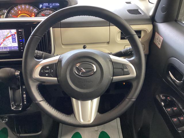 ムーヴキャンバスＧブラックインテリアリミテッド　ＳＡIII衝突被害軽減ブレーキ　横滑り防止装置　オートハイビーム　アイドリングストップ　ステアリングスイッチ　キーフリー　オートエアコン　ナビ　パノラマカメラ　ＥＴＣ　　社外ドラレコ　マット　バイザー（岐阜県）の中古車