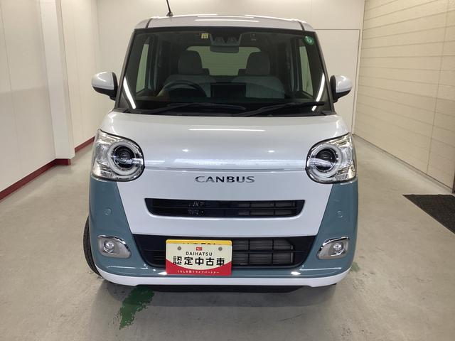 ムーヴキャンバスストライプスＧ衝突被害軽減ブレーキ　横滑り防止装置　オートハイビーム　アイドリングストップ　ステアリングスイッチ　オートライト　キーフリー　ディスプレイオーディオ　ドラレコ　バックカメラ　ＥＴＣ　マット　バイザー（岐阜県）の中古車