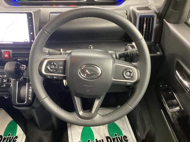 タントカスタムＲＳスタイルセレクション衝突被害軽減ブレーキ　横滑り防止装置　オートハイビーム　アイドリングストップ　ステアリングスイッチ　オートライト　キーフリーム　オートエアコン　ナビ　ドラレコ　バックカメラ　ＥＴＣ　マット　バイザー（岐阜県）の中古車