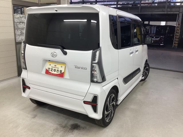 タントカスタムＲＳスタイルセレクション衝突被害軽減ブレーキ　横滑り防止装置　オートハイビーム　アイドリングストップ　ステアリングスイッチ　オートライト　キーフリー　オートエアコン　ナビ　パノラマカメラ　ドラレコ　ＥＴＣ　マット　バイザー（岐阜県）の中古車