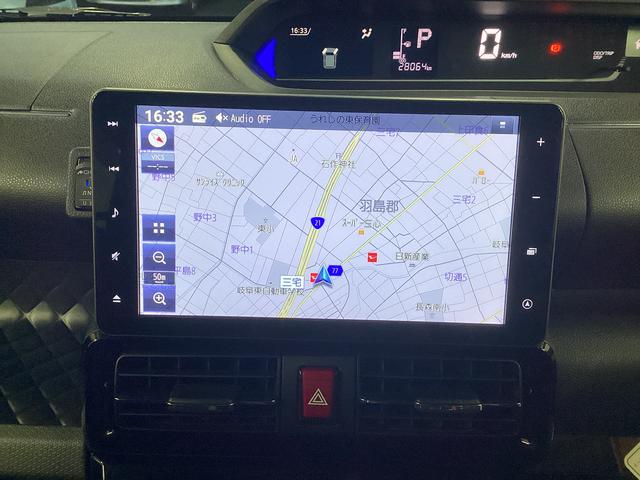 タントカスタムＲＳスタイルセレクション衝突被害軽減ブレーキ　横滑り防止装置　オートハイビーム　アイドリングストップ　ステアリングスイッチ　オートライト　キーフリー　オートエアコン　ナビ　パノラマカメラ　ドラレコ　ＥＴＣ　マット　バイザー（岐阜県）の中古車