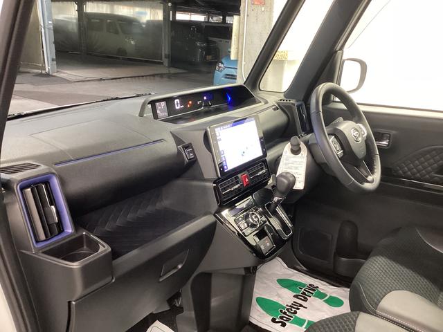 タントカスタムＲＳスタイルセレクション衝突被害軽減ブレーキ　横滑り防止装置　オートハイビーム　アイドリングストップ　ステアリングスイッチ　オートライト　キーフリー　オートエアコン　ナビ　パノラマカメラ　ドラレコ　ＥＴＣ　マット　バイザー（岐阜県）の中古車