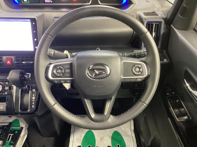 タントカスタムＲＳスタイルセレクション衝突被害軽減ブレーキ　横滑り防止装置　オートハイビーム　アイドリングストップ　ステアリングスイッチ　オートライト　キーフリー　オートエアコン　ナビ　パノラマカメラ　ドラレコ　ＥＴＣ　マット　バイザー（岐阜県）の中古車