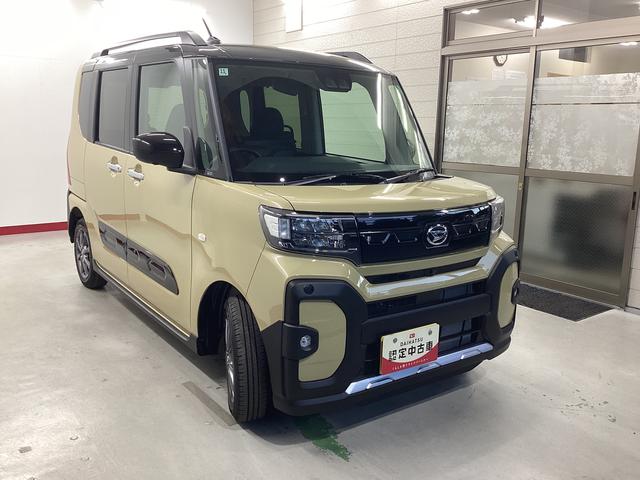 タントファンクロス衝突被害軽減ブレーキ　横滑り防止装置　オートハイビーム　アイドリングストップ　ステアリングスイッチ　オートライト　キーフリーシステム　オートエアコン　パノラマカメラ（岐阜県）の中古車