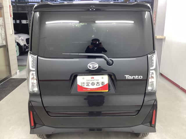タントカスタムX衝突被害軽減ブレーキ 横滑り防止装置 オートハイビーム アイドリングストップ ステアリングスイッチ オートライト キーフリーシステム オートエアコン パノラマカメラ マット バイザー(岐阜県)の中古車