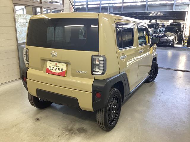 タフトX衝突被害軽減ブレーキ 横滑り防止装置 オートハイビーム アイドリングストップ ステアリングスイッチ オートライト キーフリーシステム オートエアコン パノラマカメラ マット バックカメラ(岐阜県)の中古車