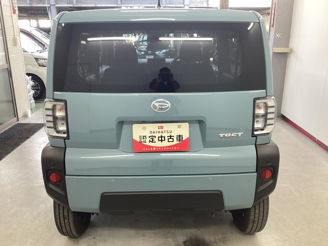 タフトＸ衝突被害軽減ブレーキ　横滑り防止装置　オートハイビーム　アイドリングストップ　ステアリングスイッチ　オートライト　キーフリーシステム　オートエアコン　パノラマカメラ　マット　バイザー（岐阜県）の中古車